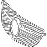 New Genuine Mercedes-benz Grille Assembly 2928850054 Oem. Fixed Price $222.65.