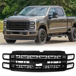 2023-2024 Ford F250 F350 Super Duty Gloss Black Front Grille Platinum Style. Fixed Price $252.45.