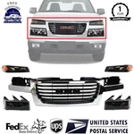 New Front Grille Headlights Parking Kit Set 5PC For 2004-2012 Gmc Canyon. Fixed Price $298.50.