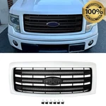 Oxford White Front Bumper Grille New 2009-2013 2014 F150 F-150 Limited. Fixed Price $229.99.