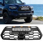 Front Grille Fits 2016 - 2023 Toyota Tacoma Black Upper W/leds & Light Bar. Fixed Price $163.45.