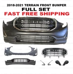 Front Bumper Cover For 2018 2019 2020 2021 Gmc Terrain Grill Upper Lower. Fixed Price $263.45.