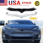 2X Front Upper Grille Support & Chorme Molding Trim For Tesla Model 2016-2021. Fixed Price $117.00.