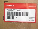 Genuine Oem Honda 71113-TG7-A00 Front Lower Bumper Mesh 2016-2018 Pilot. Fixed Price $57.80.