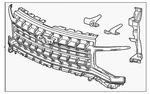 Genuine Gm Grille Assembly 85666394. Fixed Price $717.89.