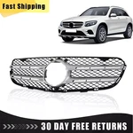 Front Upper Grille For 2016-18 2019 Mercedes Benz X253 GLC300 2538802000. Fixed Price $80.99.