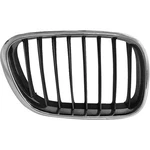 Passenger Side Grille Chrome Black Right Hand Center Finish For 2000-2003 Bmw X5. Fixed Price $30.17.