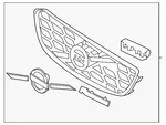 Genuine Volvo Grille 31290845. Fixed Price $267.82.