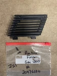 1984-1988 Pontiac Fiero Rear Quarter Grille / Louvre (lh) 20476886 Oem. Fixed Price $34.55.