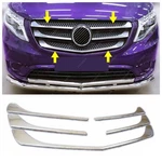 Chrome Front Grill 5 Pcs (glossy) S.steel For Mercedes Metris 2016 To 2020. Fixed Price $69.00.