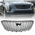 Upgrade Chrome Front Bumper Upper Grille For 19-23 Cadillac XT4 W/o Camera. Fixed Price $102.00.