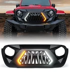 Gladiator Vader Matte Grille W/ Led Running Light For 18-26 Jeep Wrangler Jl Jt. Fixed Price $139.99.