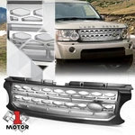 For 2010-2013 Land Rover LR4 Autobiography Style Grey/silver Abs Grille. Fixed Price $35.40.