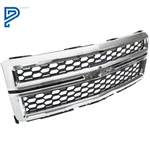 Front Bumper Grille For Chevrolet Silverado 1500 2014-2015 Honeycomb Style. Fixed Price $122.09.