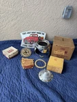 Nos ! 1955 Ford Victoria Lh Parking Lamp Housing B5A-8207-B. Fixed Price $600.00.