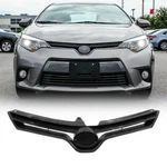 Black Upper Fit 2014 2015 2016 Toyota Corolla Ce Front Bumper Grille. Fixed Price $28.78.