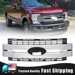 Chrome 2017-2019 Ford F250 F350 Super Duty Front Bumper Grille HC3Z8200CC. Fixed Price $160.50.