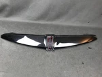 98-02 Lincoln Continental Front Hood Chrome Molding Trim W/embleme Oem. Fixed Price $90.00.