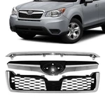 2014-2018 Subaru Forester Front Upper Bumper Chrome Grille Factory Style. Fixed Price $52.99.
