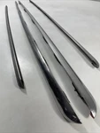 (4) 1940 Studebaker Hood Moldings K1. Fixed Price $159.95.