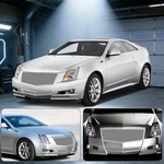 Stainless Steel Mesh Grille Fit For 2008-2013 Cadillac Cts Chrome Combo. Fixed Price $239.99.