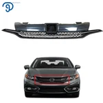 Fit For Honda Civic Coupe 2-DR 2014-2015 Bumper Grille Front Upper W/chrome Trim. Fixed Price $61.39.