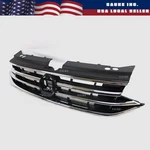 New Front Bumper Upper Main Grille Insert R-line Chrome Fits 2022- 2024 Tiguan. Fixed Price $139.81.
