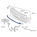 Genuine Ford Grille Molding LC3Z-8200-AA. Fixed Price $312.32.