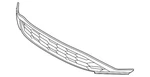 Genuine Volkswagen Lower Grille 17A-853-677-J-041. Fixed Price $223.99.