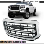 Plastic Fit For Gmc Sierra 1500 2016 17-2019 Front Bumper Grille Black & Chrome. Fixed Price $134.62.
