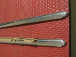 Nos 1948-1949 Hudson Upper Horizontal Grill Moulding Pair, 211563. Fixed Price $27.49.