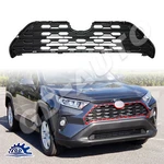 Front Bumper Upper Black Grille W/o Radar Hole For 2019-2024 Toyota RAV4. Fixed Price $33.99.