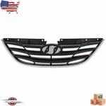 Fits 2011-2013 Hyundai Sonata Sedan New Front Grille Assembly Black HY1200162. Fixed Price $81.75.