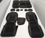 Ford F150 Crew Raptor 2021-2025 Black Leather Suede Seat Covers RA149. Fixed Price $1244.17.