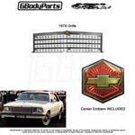 1979 Malibu El Camino Grill With Bowtie Emblem Insert Included Gm #475678 475693. Fixed Price $199.90.
