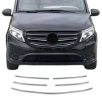 Front Bumper Grill Trim Molding For Mercedes Metris 2021-2024 Stainless Steel 5X. Fixed Price $99.99.