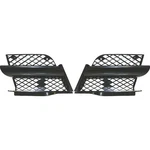 Grille For 2003-2004 Mitsubishi Outlander Set Of Left & Right Black Plastic. Fixed Price $29.70.
