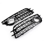 Fog Light Cover Grille Honeycomb For Audi A4 S4 B8 S-line 2008-2012 09 10. Fixed Price $59.42.
