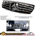 Sport Style Grille E-class Black-chrome Star E320 E500 E55 2003 2004 2005 2006. Fixed Price $149.00.