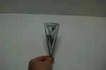 1963 Pontiac Gm 544965 Fullsize Arrowhead Center Grille Bumper Emblem Factory. Fixed Price $35.00.