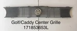 Oem Vw MK1 Golf Rabbit Cabriolet Center Grille 171853653L West Germany Genuine. Fixed Price $88.50.