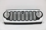 2024-2025 Jeep Wrangler Jl Front Upper Grille W/ Camera Hole 7HQ98TRMAA Oem. Fixed Price $549.00.