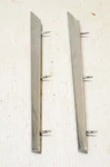 1963 Studebaker Hawk Trim 2PC. Matched Set Of (1352997). Fixed Price $28.70.