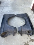 Nos 1955 Chevy Truck Lh And Rh Front Fenders Steel Cameo Panel Suburban. Fixed Price $3500.00.
