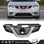 For 2014 2015 2016 Nissan Rogue Front Bumper Upper Grille Black & Chrome. Fixed Price $56.00.