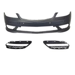 Front Bumper Cover + Grille Kit For 2010-2013 Mercedes S400 S550 S350. Fixed Price $360.48.
