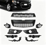 Front Bumper Grille+fog Bezels+headlight Brackets For 2012-16 Chevy Sonic. Fixed Price $112.99.