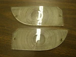Nos Oem Ford 1960 1961 Mercury Comet Backup Lamp Lenses Clear. Fixed Price $59.00.