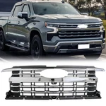 For 2022-2024 Chevy Silverado 1500 Ltz Chrome Front Bumper Upper Grille 85516947. Fixed Price $199.99.
