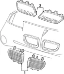 Genuine Gm Radiator Grille 10285342. Fixed Price $8.04.